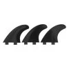 3 Ailerons Noir Compatibles Boitiers FCS . -Équipement De Surf 3 ailerons noir compatibles boitiers fcs