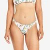 Bas De Maillot De Bain Culotte Femme - Aly Belly Blanc -Équipement De Surf bas de maillot de bain culotte femme aly belly blanc