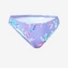 Bas De Maillot De Bain Fille - 100 Zeli Palm Violet -Équipement De Surf bas de maillot de bain fille 100 zeli palm violet