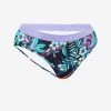 Bas De Maillot De Bain Fille - 900 Buddy Violet Turquoise -Équipement De Surf bas de maillot de bain fille 900 buddy violet turquoise