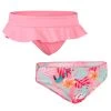 Bas De Maillot De Bain FILLETTE ROSE MADI 100 1 Bas De Maillot De Bain FILLETTE ROSE MADI 100 -Équipement De Surf bas de maillot de bain fillette rose madi 100