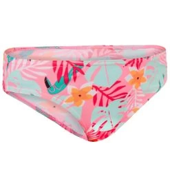 Bas De Maillot De Bain FILLETTE ROSE MADI 100 -Équipement De Surf bas de maillot de bain fillette rose madi 100 2