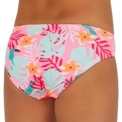Bas De Maillot De Bain FILLETTE ROSE MADI 100 -Équipement De Surf bas de maillot de bain fillette rose madi 100 3