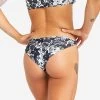 Bas De Maillot De Bain Tanga Femme - Lulu Borneo Noir 1 Bas De Maillot De Bain Tanga Femme - Lulu Borneo Noir -Équipement De Surf bas de maillot de bain tanga femme lulu borneo noir