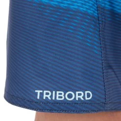Tribord Boardshort Long Garçon Lafitenia Tension Vert -Équipement De Surf boardshort long garcon lafitenia tension vert 7