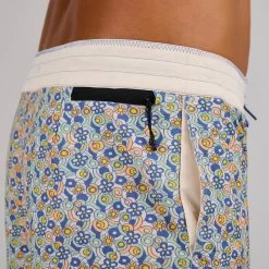 Boardshort Surf 500 17" JOY BEIGE 17 Boardshort Surf 500 17" JOY BEIGE -Équipement De Surf boardshort surf 500 17 joy beige 5