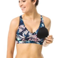 BRASSIERE TRIANGLE ROXY Bretelles Et Dos Réglables, Coques Préformées Amovibles -Équipement De Surf brassiere triangle roxy bretelles et dos reglables coques preformees amovibles 4