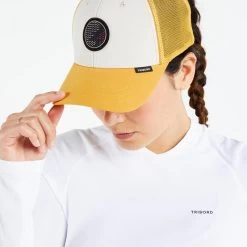 Tribord Casquette Bateau Sailing 500 Adulte Voile Beige Ocre -Équipement De Surf casquette bateau sailing 500 adulte voile beige ocre 3