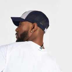 Tribord Casquette Bateau Sailing 500 Adulte Voile Gris Bleu -Équipement De Surf casquette bateau sailing 500 adulte voile gris bleu 2