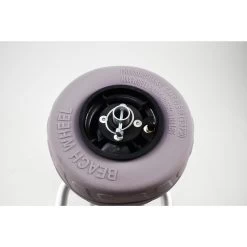 Chariot Alu 1 Paddle Roues Basse Pression Spécial Plage -Équipement De Surf chariot alu 1 paddle roues basse pression special plage 2