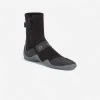 Chaussons Surf Bottillons 500 Néoprène Zip 3 Mm Noir Gris -Équipement De Surf chaussons surf bottillons 500 neoprene zip 3 mm noir gris