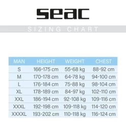 SEAC Combi Néoprène Hom SENSE 3mm -Équipement De Surf combi neoprene hom sense 3mm 2