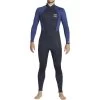 Billabong Combinaison De Surf Intruder 3/2mm Flatlock - Zip Au Dos - Marine Hommes -Équipement De Surf combinaison de surf intruder 32mm flatlock zip au dos marine hommes