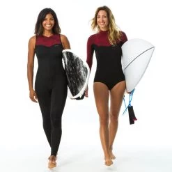 Combinaison Longjane Femme Expert Néoprène 1.5 Mm Extra Souple Sans Zip -Équipement De Surf combinaison longjane femme expert neoprene 15 mm extra souple sans zip 2