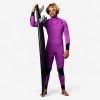 Combinaison Surf Néoprène 4/3 Mm Homme - 900 Fuchsia -Équipement De Surf combinaison surf neoprene 43 mm homme 900 fuchsia