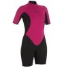 Tribord Combinaison Surf Shorty 100 Néoprène Femme Violet 2 Tribord Combinaison Surf Shorty 100 Néoprène Femme Violet -Équipement De Surf combinaison surf shorty 100 neoprene femme violet