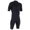 Combinaison Surf Shorty 900 Néoprène No Zip Homme Noire Manches Courtes 2 Combinaison Surf Shorty 900 Néoprène No Zip Homme Noire Manches Courtes -Équipement De Surf combinaison surf shorty 900 neoprene no zip homme noire manches courtes