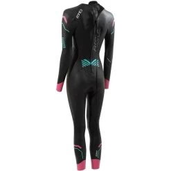 Zone3 Femmes Agile Swim Combinaison Néoprène - Black / Pink / Turquoise -Équipement De Surf femmes agile swim combinaison neoprene black pink turquoise 1