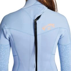 Billabong Femmes Synergy 4/3mm Back Zip Combinaison Néoprène -Équipement De Surf femmes synergy 43mm back zip combinaison neoprene 2