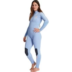 Billabong Femmes Synergy 4/3mm Back Zip Combinaison Néoprène -Équipement De Surf femmes synergy 43mm back zip combinaison neoprene 4