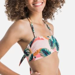 Haut De Maillot De Bain Bandeau LAURA JUNGLE Avec Coques Amovibles -Équipement De Surf haut de maillot de bain bandeau laura jungle avec coques amovibles 3
