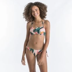 Haut De Maillot De Bain Bandeau LAURA JUNGLE Avec Coques Amovibles -Équipement De Surf haut de maillot de bain bandeau laura jungle avec coques amovibles 5