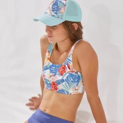 HAUT DE MAILLOT DE BAIN BRASSIERE LANA FILLE 500 GLORY WHITE -Équipement De Surf haut de maillot de bain brassiere lana fille 500 glory white 2