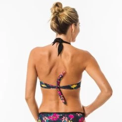 Haut De Maillot De Bain Femme Push Up Avec Coques Fixes ELENA TOMEI -Équipement De Surf haut de maillot de bain femme push up avec coques fixes elena tomei 1