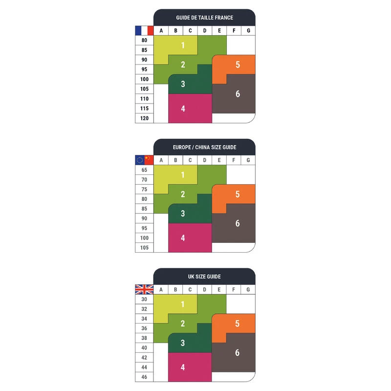 Haut De Maillot De Bain Femme Toutes Tailles - 6'50 Vert 4 Haut De Maillot De Bain Femme Toutes Tailles - 6'50 Vert – Image 2