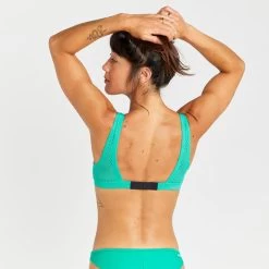 Haut De Maillot De Bain Femme Toutes Tailles - 6'50 Vert 13 Haut De Maillot De Bain Femme Toutes Tailles - 6'50 Vert -Équipement De Surf haut de maillot de bain femme toutes tailles 650 vert 3