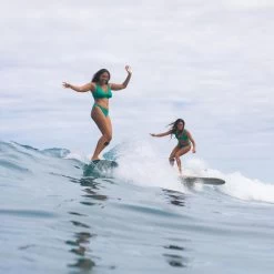 Haut De Maillot De Bain Femme Toutes Tailles - 6'50 Vert 14 Haut De Maillot De Bain Femme Toutes Tailles - 6'50 Vert -Équipement De Surf haut de maillot de bain femme toutes tailles 650 vert 4