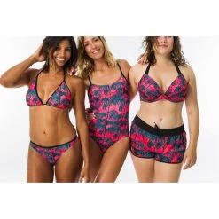 HAUT DE MAILLOT DE BAIN FEMME TRIANGLE COULISSANT COQUES AMOVIBLES MAE PRESANA -Équipement De Surf haut de maillot de bain femme triangle coulissant coques amovibles mae presana 6