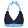 Regatta Haut De Maillot De Bain FLAVIA Femme (Bleu Marine / Bleu Clair) -Équipement De Surf haut de maillot de bain flavia femme bleu marine bleu clair