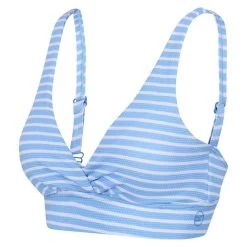 Regatta Haut De Maillot De Bain PALOMA Femme (Bleu Clair / Blanc) -Équipement De Surf haut de maillot de bain paloma femme bleu clair blanc 2