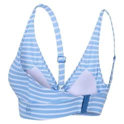 Regatta Haut De Maillot De Bain PALOMA Femme (Bleu Clair / Blanc) -Équipement De Surf haut de maillot de bain paloma femme bleu clair blanc 3