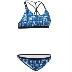 HAUT DE MAILLOT DE BAIN SURF FILLE BRASSIÈRE BLEU BONDI 500 -Équipement De Surf haut de maillot de bain surf fille brassiere bleu bondi 500 2
