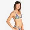Haut De Maillot De Bain Triangle Femme - Mae Cuty Bleu -Équipement De Surf haut de maillot de bain triangle femme mae cuty bleu