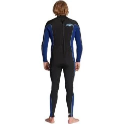 Billabong Hommes Absolute 3/2mm Flatlock Back Zip Combinaison Néoprène -Équipement De Surf hommes absolute 32mm flatlock back zip combinaison neoprene 2