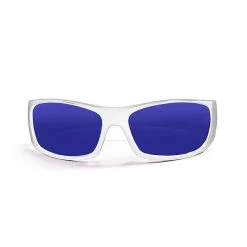 Lunette Soleil Flottantes Sport Nautiques OCEAN Bermuda Blanc Et Revo Bleu -Équipement De Surf lunette soleil flottantes sport nautiques ocean bermuda blanc et revo bleu 3