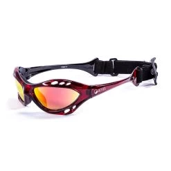 Lunette Soleil Flottantes Sport Nautiques OCEAN Cumbuco Rouge Et Revo Rouge -Équipement De Surf lunette soleil flottantes sport nautiques ocean cumbuco rouge et revo rouge 1
