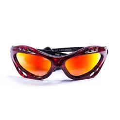 Lunette Soleil Flottantes Sport Nautiques OCEAN Cumbuco Rouge Et Revo Rouge -Équipement De Surf lunette soleil flottantes sport nautiques ocean cumbuco rouge et revo rouge 2