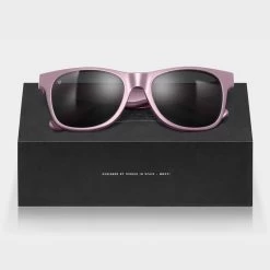 Lunettes De Soleil Acétate Recyclé Surf Homme Et Femme Miami Mauve -Équipement De Surf lunettes de soleil acetate recycle surf homme et femme miami mauve 2