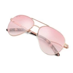 Lunettes De Soleil Aviateur Acier Inox Surf Homme Et Femme San Siro Pêche Rosé -Équipement De Surf lunettes de soleil aviateur acier inox surf homme et femme san siro peche rose 2
