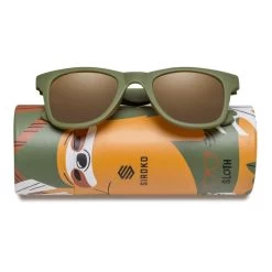 Lunettes De Soleil Enfant Surf Enfants Sloth Vert Armée -Équipement De Surf lunettes de soleil enfant surf enfants sloth vert armee 1