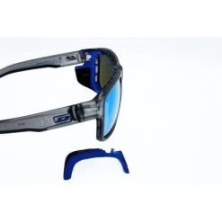 Lunettes De Soleil Julbo Shield M Gris Bleu, Coques Amovibles -Équipement De Surf lunettes de soleil julbo shield m gris bleu coques amovibles 2