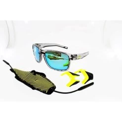Lunettes De Soleil Julbo Shield M Gris Bleu Polarisé , Coques Amovibles -Équipement De Surf lunettes de soleil julbo shield m gris bleu polarise coques amovibles 4