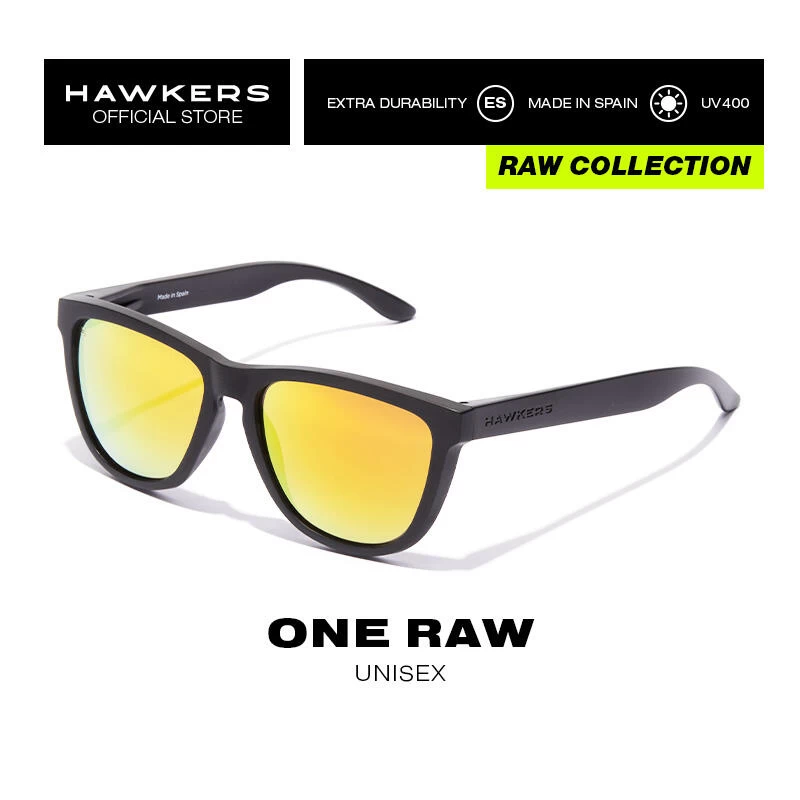 HAWKERS Lunettes De Soleil Pour Homme Et Femme BLACK DAYLIGHT - ONE Raw 4 HAWKERS Lunettes De Soleil Pour Homme Et Femme BLACK DAYLIGHT - ONE Raw – Image 2