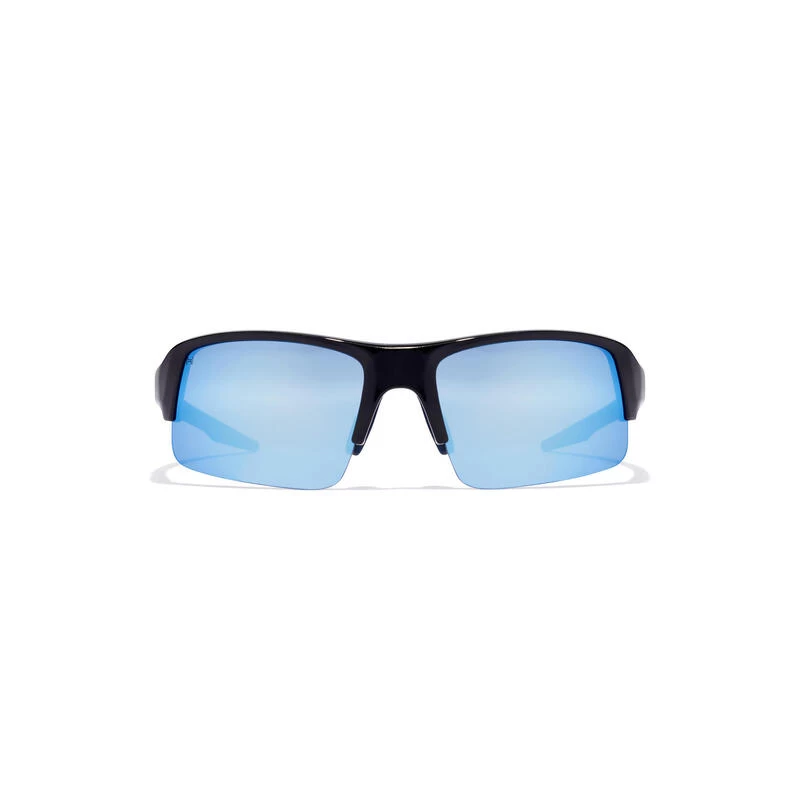HAWKERS Lunettes De Soleil Pour Hommes Et Femmes NOIR BLEU CHROME - BAT 4 HAWKERS Lunettes De Soleil Pour Hommes Et Femmes NOIR BLEU CHROME - BAT – Image 2