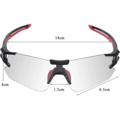 ROCKBROS Lunettes Photochromiques De Vélo 10125 Anti-uv400 - Noir Et Rouge 13 ROCKBROS Lunettes Photochromiques De Vélo 10125 Anti-uv400 - Noir Et Rouge -Équipement De Surf lunettes photochromiques de velo 10125 anti uv400 noir et rouge 4