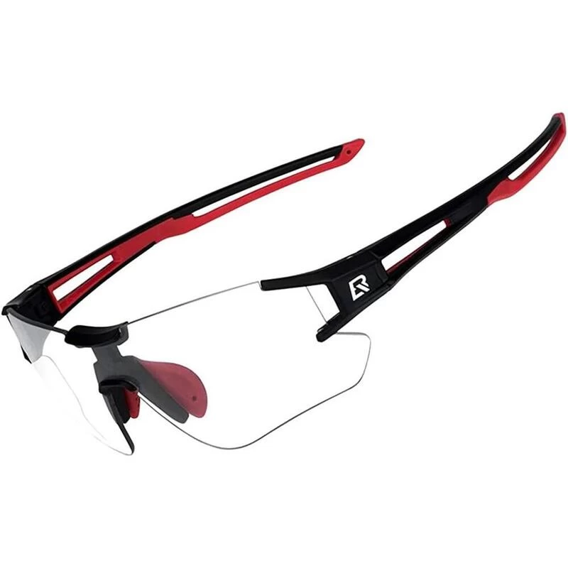 ROCKBROS Lunettes Photochromiques De Vélo 10125 Anti-uv400 - Noir Et Rouge 3 ROCKBROS Lunettes Photochromiques De Vélo 10125 Anti-uv400 - Noir Et Rouge